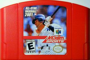 All-Star Baseball 2001 (USA) Cart Scan